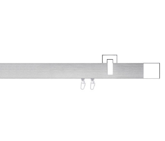 Tecdor rectangular rails 40x15 mm | Neso | Systèmes de fixations murales | Büsche