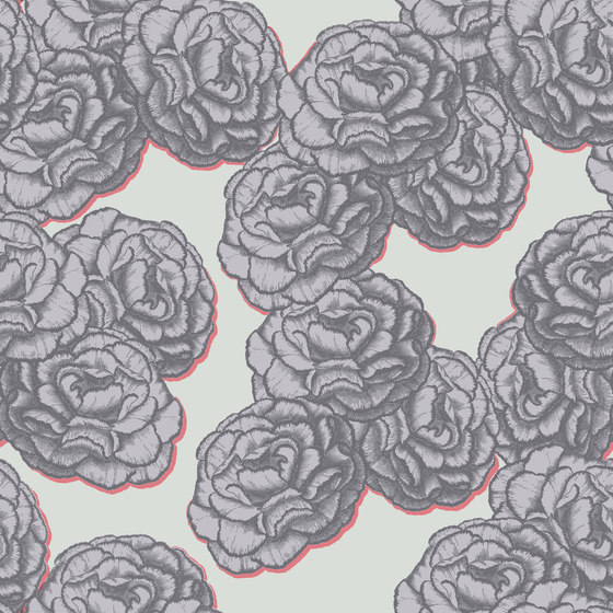 Blossom - Violette | Revestimientos de paredes / papeles pintados | Tenue de Ville