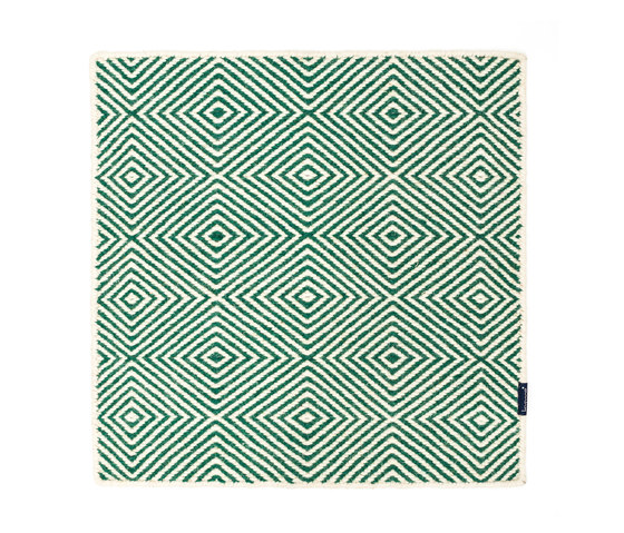 Soundscapes white & dark/green | Rugs | kymo