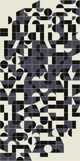 Puzzle Schema 2 pattern | Ceramic tiles | Ceramiche Mutina