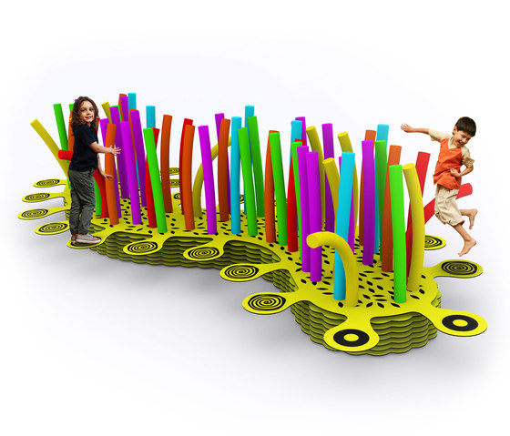 Caterpillar Bouncer | Mobili giocattolo | Yellow Goat Design