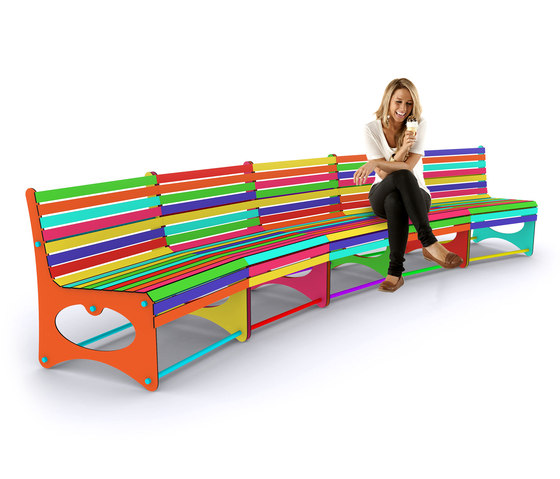 Rainbow Parents Seating | Benches | Yellow Goat Design