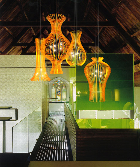 Amber Suite | Suspended lights | Yellow Goat Design