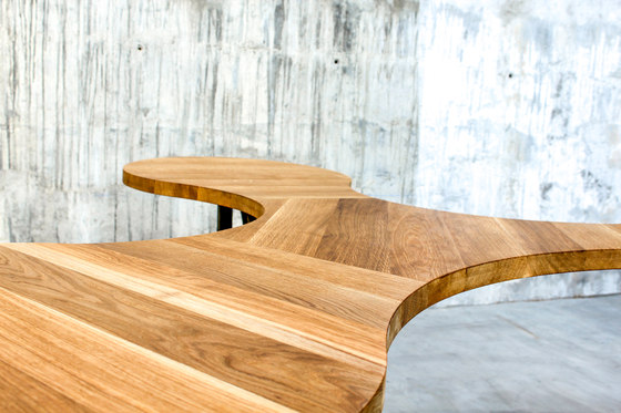 Massivholz Tisch Trebol | Stehtische | QoWood