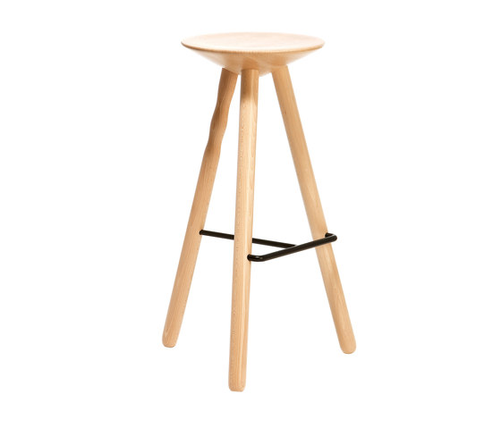 Luco | beech stool 75 | Bar stools | Mobles 114