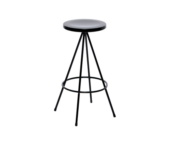 Nuta | stool black 60 | Sgabelli bancone | Mobles 114