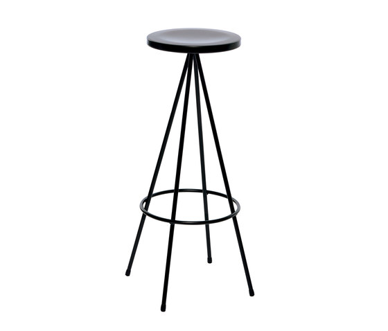 Nuta | black stool 75 | Bar stools | Mobles 114