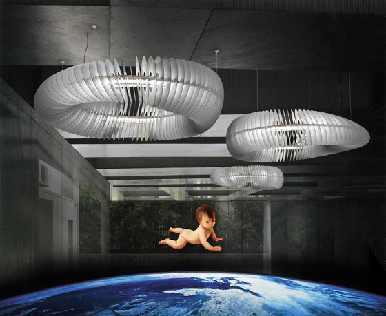 Space Baby | Suspended lights | Yellow Goat Design