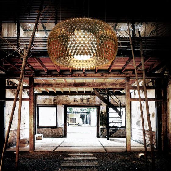 Thai Soup | Suspended lights | Yellow Goat Design