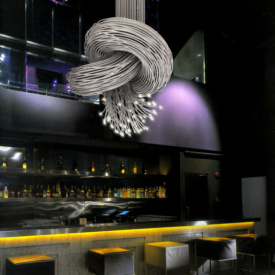 The Knot | Suspended lights | Yellow Goat Design