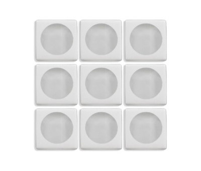 Aperture | f/1.4 Island Fog / Tropical White | Glass mosaics | Interstyle Ceramic & Glass