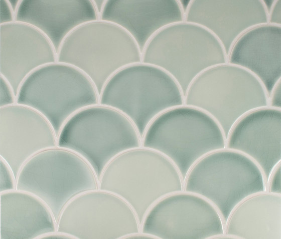 Large Fan | Baldosas de cerámica | Pratt & Larson Ceramics