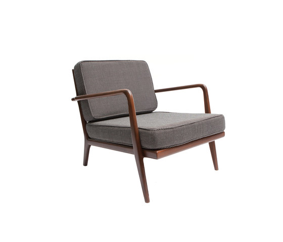 Rail Back Arm Chair  | Poltrone | Smilow Design