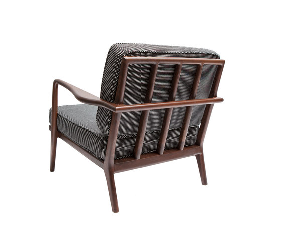 Rail Back Arm Chair  | Sessel | Smilow Design