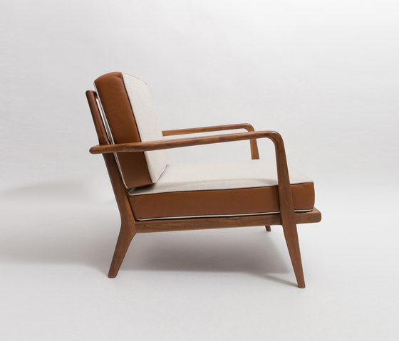 Rail Back Arm Chair  | Armchairs | Smilow Design