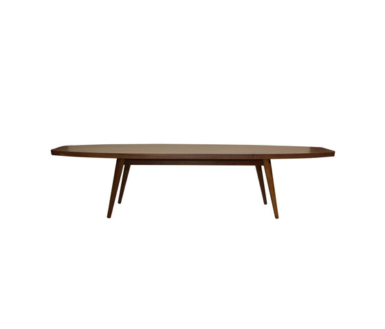 Strip Top Oval Cocktail Table | Coffee tables | Smilow Design