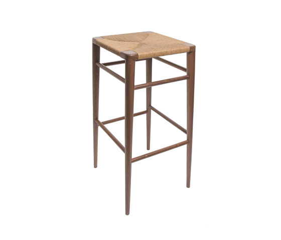 Woven Rush Stool | Bar stools | Smilow Design