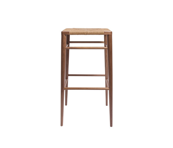 Woven Rush Stool | Bar stools | Smilow Design