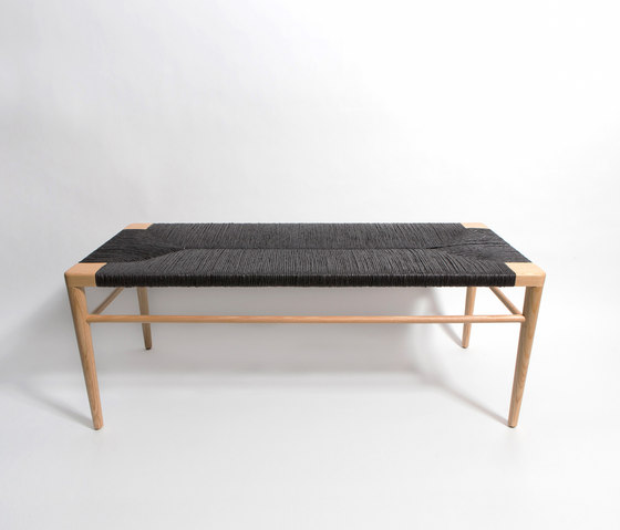 Woven Rush Bench | Sitzbänke | Smilow Design