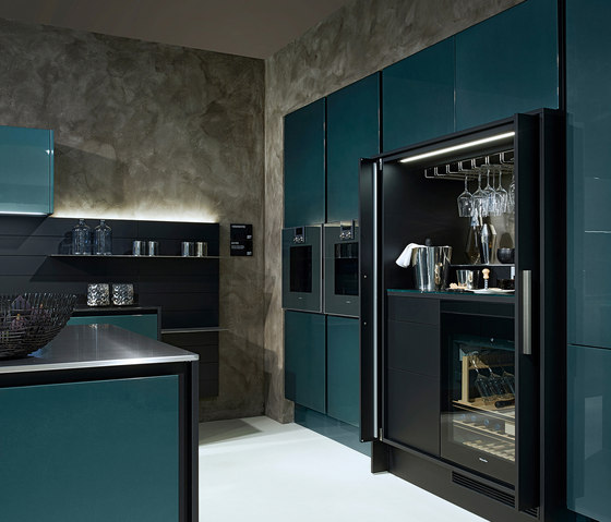 Chrome-Plated Lacquer | Fitted kitchens | Poggenpohl