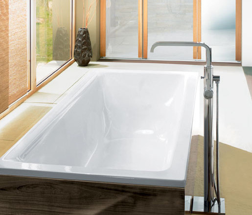 Allure Floor Mounted Tub Filler | Robinetterie pour baignoire | Grohe USA