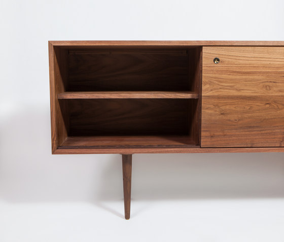 Classic Credenza with Tapered Legs | Sideboards | Smilow Design
