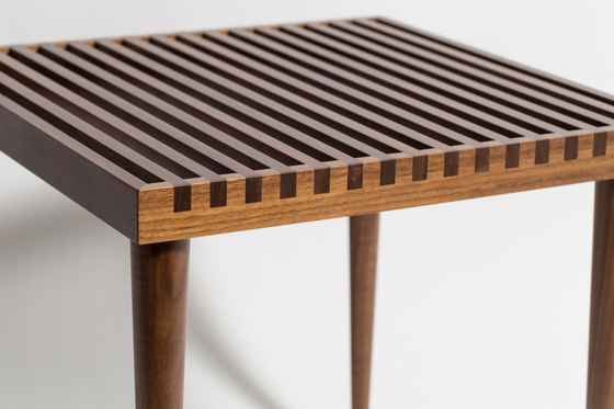 Slatted Stacking Tables | Tavolini alti | Smilow Design