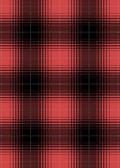 Glen Hi Land Tencel pure black, ruby red & silver grey | Alfombras / Alfombras de diseño | kymo