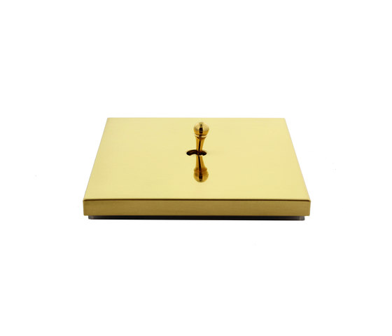 Sydney Lillyflower HD Brushed Brass | Toggle switches | Luxonov