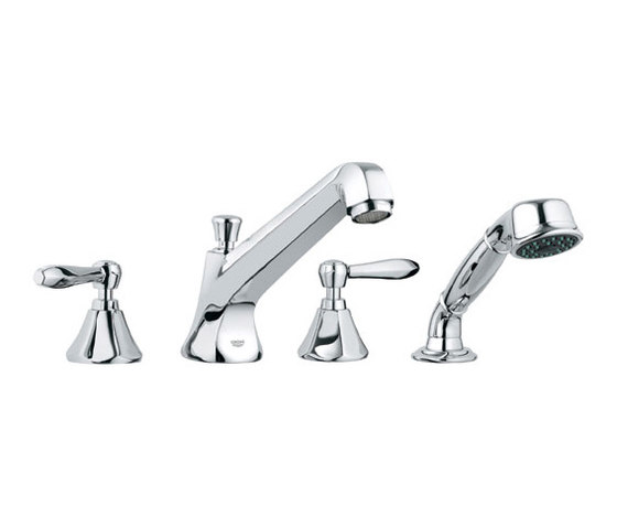 Somerset Roman Tub Filler with Personal Hand Shower | Grifería para bañeras | Grohe USA