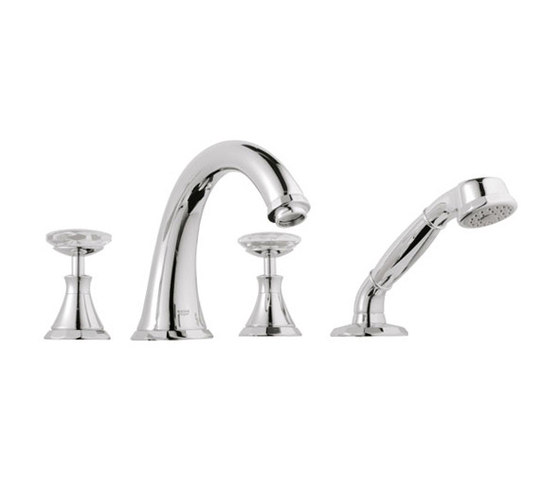 Kensington Roman Tub Filler with Personal Hand Shower | Grifería para bañeras | Grohe USA