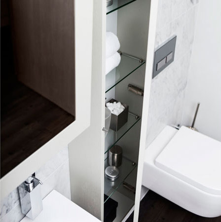 multi-series wall cabinet | Armadietti parete | Blu Bathworks