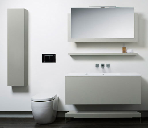 multi-series wall cabinet | Meubles muraux salle de bain | Blu Bathworks