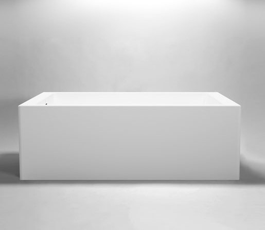 box | freestanding or alcove acrylic bathtub 60" | Vasche | Blu Bathworks