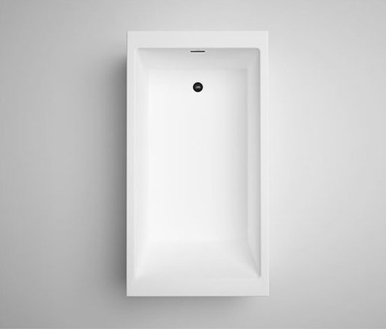 box | freestanding or alcove acrylic bathtub 60" | Vasche | Blu Bathworks