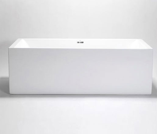box | freestanding or alcove acrylic bathtub 71" | Badewannen | Blu Bathworks