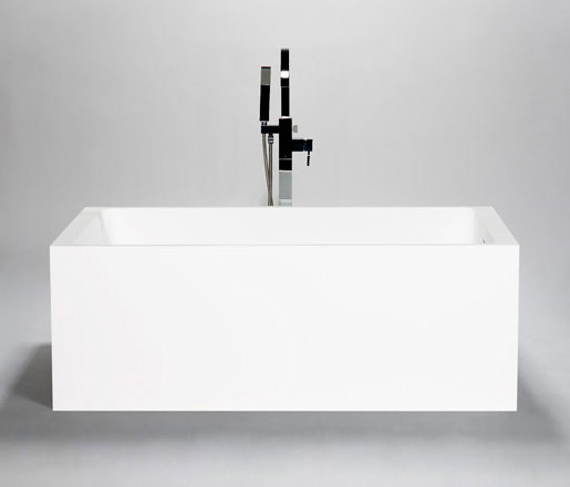 metrix | blu•stone™  freestanding or alcove rectangular tub | Badewannen | Blu Bathworks