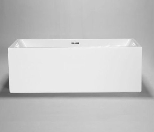 metrix | freestanding or alcove acrylic bathtub 67" | Bañeras | Blu Bathworks