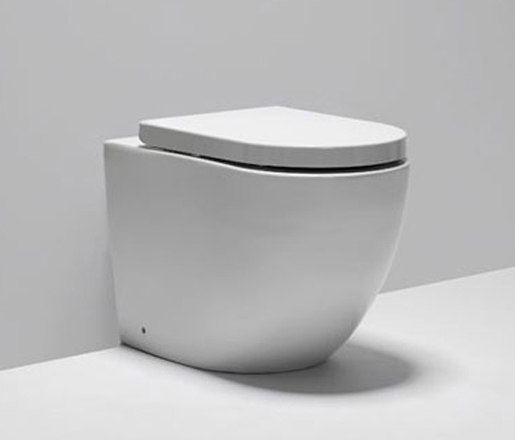 halo | dual flush - floor mounted toilet | Inodoros | Blu Bathworks