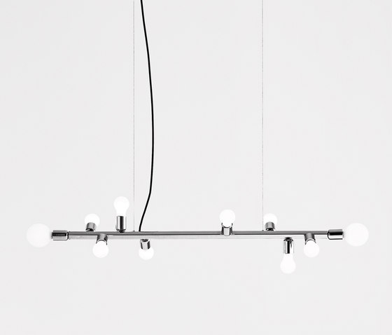 Party hanging lamp silver | Suspensions | almerich