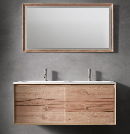 45º furniture | M1 series 1400 mirror with LED lighting | Espejos de baño | Blu Bathworks