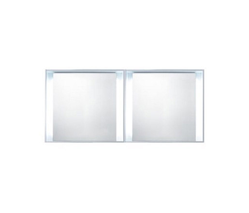 51 furniture | M1 series 1400 box frame mirror with LED lighting | Specchi da bagno | Blu Bathworks