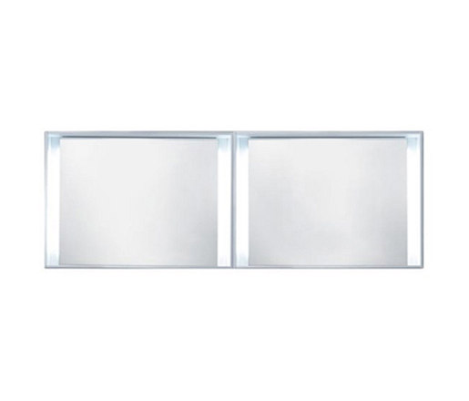 51 furniture | M1 series 1800 box frame mirror with LED lighting | Specchi da bagno | Blu Bathworks