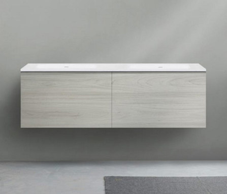 51 furniture | series 1400 wall-mount vanity | Waschtischunterschränke | Blu Bathworks