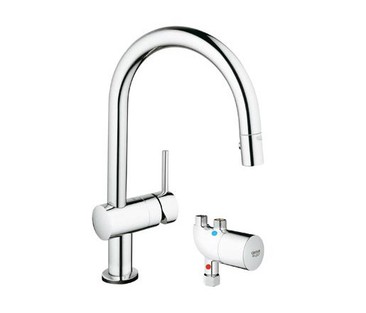 Minta Touch Pull-Down with Grohtherm Micro | Kitchen taps | Grohe USA