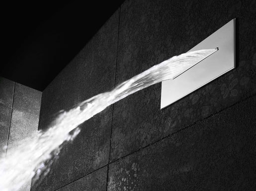 shower head  | stainless steel 11¾" waterfall | Rubinetteria doccia | Blu Bathworks