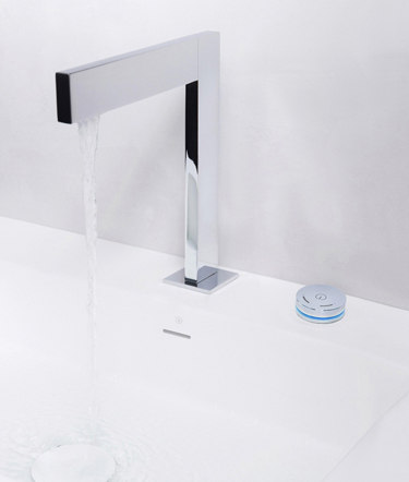 opus∙2 electronica | two-hole deck-mounted basin mixer | Robinetterie pour lavabo | Blu Bathworks