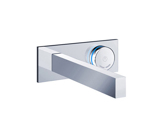 opus∙2 electronica | in-wall basin mixer | Grifería para lavabos | Blu Bathworks