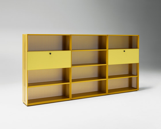 Mesh Office Shelf system | Scaffali | Piure