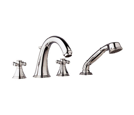 Geneva Roman Tub Filler with Personal Hand Shower | Rubinetteria vasche | Grohe USA